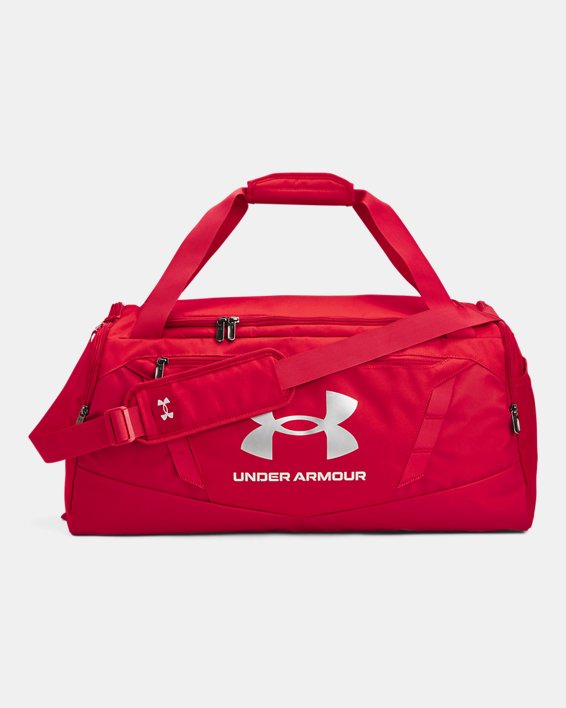 UA Undeniable 5.0 Medium Duffle Bag, Red, pdpMainDesktop image number 0
